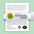 Migrastil Migraine Stick Rollon - Fast Cooling Comfort with Peppermint & Essential Oils, Made in USA