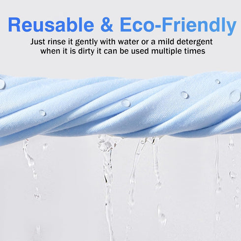 Zeefpod 60-Pack 6x7 Inch Microfiber Cleaning Cloths for Glasses, Premium Lens Cleaning Cloth for Screens, Cameras