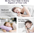 Under-Pillow Bone Conduction Sleep Speaker, Under-Pillow White Noise Sound Machine with Sleep Timer, TF Card Compatible