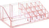 Ikee Design Pink Jewelry & Cosmetic Storage Boxes, Two Pieces Set for Vanity