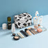 Makeup Bag Travel Toiletry Bag for Women, Cute Set of 3 Zipper Makeup Organizer, PU Leather Waterproof