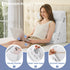 Set 3PCS Sasttie Wedge Pillow for After Surgery, Adjustable Bed Wedge Pillow Headboard with Memory Foam Neck Cushion