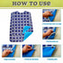 ORANGAROOS Bibs-2 Adult Pcs Washable Clothing Protectors for Elderly Seniors and Disabled | Waterproof Adult Bibs