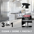 Weiman Stainless Steel Cleaner & Polish, Anti Fingerprint Spray Stainless Steel Cloth, Water Spots & Grease, No Streaks