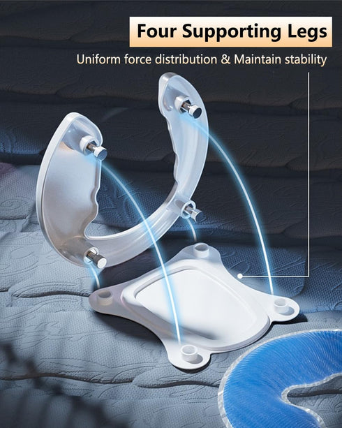 ZNALDP Face Down Pillow After Eye Surgery, Vitrectomy & Retina Surgery Recovery Equipment, Massage Face Cradle for Bed