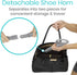 Sock Aid Device for Seniors with Shoe Horn Kit - Vive Adjustable Long Handle Sock Puller Aid