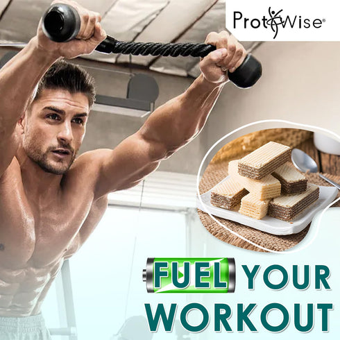 ProtiWise Protein Wafer Crisp Bar | 5/Box | KETO Diet Friendly, Weight Loss Snack with 15g Protein