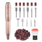 MelodySusie Electric Nail Drill Machine, PC120I Portable Efile Set for Acrylic Gel Nails, Manicure Tool with Nail Drill
