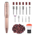 MelodySusie Electric Nail Drill Machine, PC120I Portable Efile Set for Acrylic Gel Nails, Manicure Tool with Nail Drill