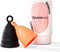 Zeerocup Reusable Menstrual Cup 2 Pack - Small & Large Soft Medical-Grade Silicone