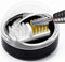 Nail Art Cleaner Tool Case with Steel Wire Brush and Nylon Brush for Cleaning Nail Drill Bits, Removable, Washable,