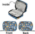 Naanle 7 Cute Puppy Dog Day Pill Case - Travel Organizer Bag With Zipper, Portable Weekly Compact Size for Vitamin
