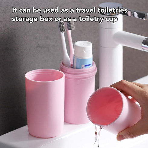 Set, Sorandy Portable Toothbrush Toothpaste Holder, Multifuction Toothbrushes Toothpaste Travel Toothbrush Case