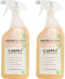 Naturally It's Clean Carpet Stains & Odors Cleaner, 24oz Spray Bottle, 2 Pack