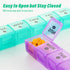 XL Large Monthly Pill Organizer, 4 Weeks, 28 Day Pill Dispenser with Travel Case