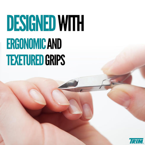 Trim Cuticle Nipper, Professional Stainless Steel Cuticle Remover for Pedicure and Manicure