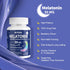 Melatonin 50 mg for Adults - Fast Dissolve Chewable Sleep Supplement with Vitamin D3 & MSM, 120 Servings for Deep Sleep