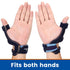 Ventilated Thumb Brace for Arthritis Pain Relief, Spica Splint for Tendonitis, Trigger Finger, Medium Size