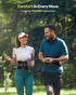 Back Brace for Men with 7 Stays, Adjustable Lumbar Support Belt for Pain Relief, Breathable Mesh Design for Scoliosis
