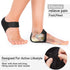 4 Pieces Heel Cushions Protectors - Plantar Fasciitis Heel Pads, Adjustable Breathable Support for Heel Pain Relief