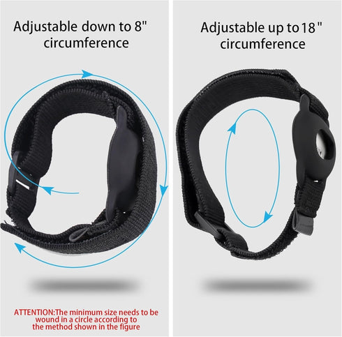 Arm Band for Dexcom G7, Adjustable 8-18" Armband for CGM Continuous Glucose Monitor System Transmitter Protection