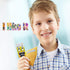 Kids Foam Toothpaste with Strawberry Flavor - Fluoride Free Natural Formula, Foam Toothpaste for Electric Toothbrush
