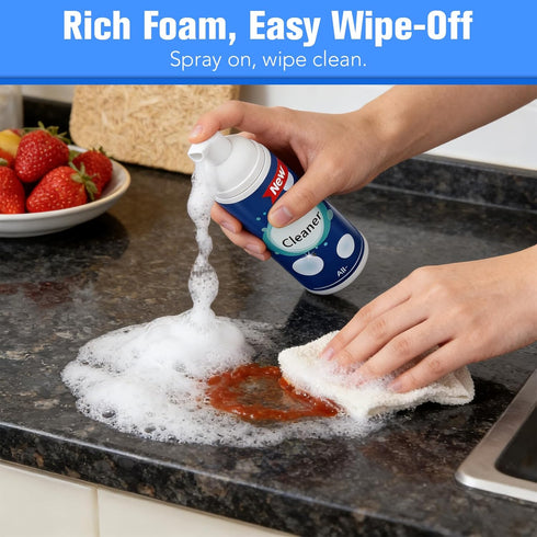 YADUO 2Pack Bubble Cleaner Foam, All Purpose Bubble Cleaner Kitchen Deep Cleaning Spray, Foaming Heavy Oil Stain