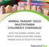 Natures Plus Animal Parade Gold Children's Multivitamin, Orange Flavor, 120 Chewable Tablets, 60 Servings