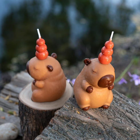 L&M gifts Cute Capybara Aromatherapy Scented Vegetable Candle