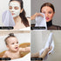 SINLAND Microfiber Facial Cloths, Fast Drying Washcloth, 12inch x 12inch, White, 2 Pack