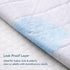 Magik & Kover 4 Pack 22" 21", Waterproof Chair Pads for Incontinence, Reusable Seat Protector Pads x Washable Chair