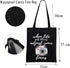 MBMSO Photographer Makeup Bag, Inspirational Gifts for Photography Lovers, When Life Gets Blurry Adjust Your Focus