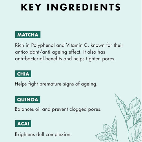 KITAO Exfoliating Scrub Gel for Face & Body, Organic Matcha Moisturizing Exfoliator for Smoother Skin - 10.6 fl oz