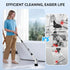 IPX7 8 -SD-CTB01 Electric Bathroom Cleaning Brush, Cordless Spin Scrubber Full Body Waterproof with Adjustable Handle