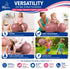 Meex Sensory Peanut Ball for Kids Therapy and Exercise - Enhance Balance, Motor Skills and Physical Therapy Calming