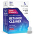 Retainer Cleaner & Denture Cleanser - 180 Effervescent Tablets, 6 Month Supply for Dental/Oral Appliances