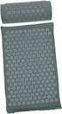 Set, Shiatsu Acupoint Massage Mat and Pillow Non-Slip Yoga Massage Cushion for Back and Neck Relief with Carry Bag