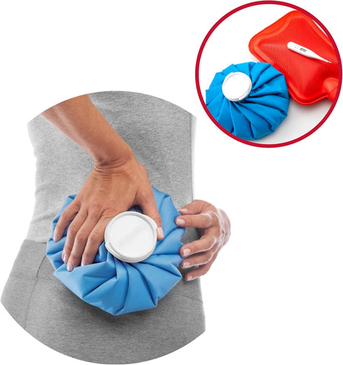 MUELLER Sports Medicine Reusable Ice Pack, 9 Inch Cold Bag for Injuries and Pain Relief, Cold Therapy, Blue