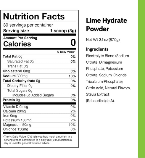 UCAN Hydrate Electrolyte Drink Mix, Lemon-Lime, 30 Servings, Sugar-Free, Keto-Friendly, Vegan
