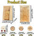 XingyLi 60 60 (14.1x9.7x3.5 Inch, Pcs Large Bread Bags for Homemade, Kraft Paper Sourdough Bread Bag with Clear Window