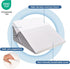 COOLBEBE Adjustable Bed Wedge Pillow for Sleeping, Folding Wedge Pillow for Snoring, Surgery Recovery - 9 & 11 Inch