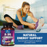 B Complex Vitamins with B1 B2 B3 B6 B12 C & Folic Acid, 60 Vegan Capsules for Energy, Brain & Immune Support