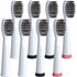 Replacement Electric Toothbrush Heads for Fairywill, Sonic-FX, SnapWhite, Pack of 8, Soft Nylon Charcoal Bristle