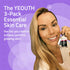 YEOUTH Hyaluronic Acid Serum with Vitamin C, Face Toner, Face Moisturizer - Skin Care Set for Radiant and Smooth Skin,