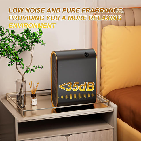 Wankeer 1500 Smart Scent Air Machine for Home, Sq. Ft Hotel Collection Diffuser with Cold Air Tech, Whole House
