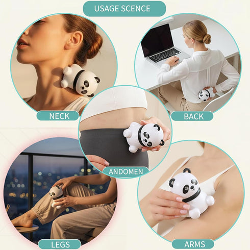 Mini Handheld Massager, Small Handheld Massager for Whole Body, Shoulders, Neck, Back, Leg, Pain Relief & Relaxation