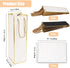 WCHOSOZH 12Pcs Wine Gift Bags, Wine Bottle Gift Bag with Tissue Paper, Reusable Gold Foil Kraft Paper Wines Bag