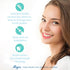 Pack of 8 Replacement Brush Heads Compatible with Oral B - Double Clean Design for Pro 7000, 1000, 8000, 9000, 1500,