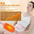 PVOGRT 4 4 Portable Electric Heating Pad for Period Cramps, Menstrual Heating Pads with Heat Levels and Vibrating Modes