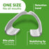 Plackers Grind No More Night Guard - Nighttime Teeth Protection, BPA Free, Disposable, One Size Fits All, 16 Count